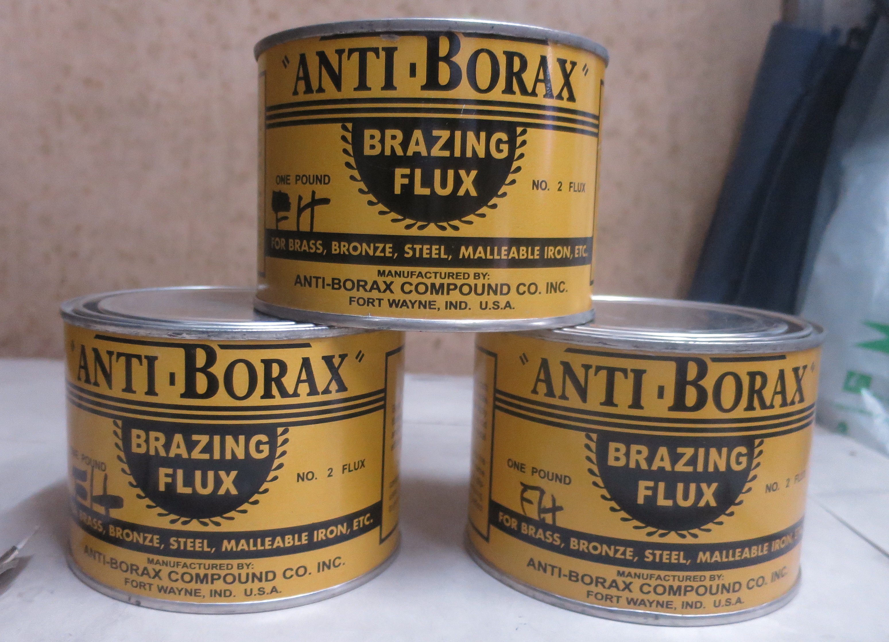 Brazing Flux No. 2, 1 lb, Anti-Borax