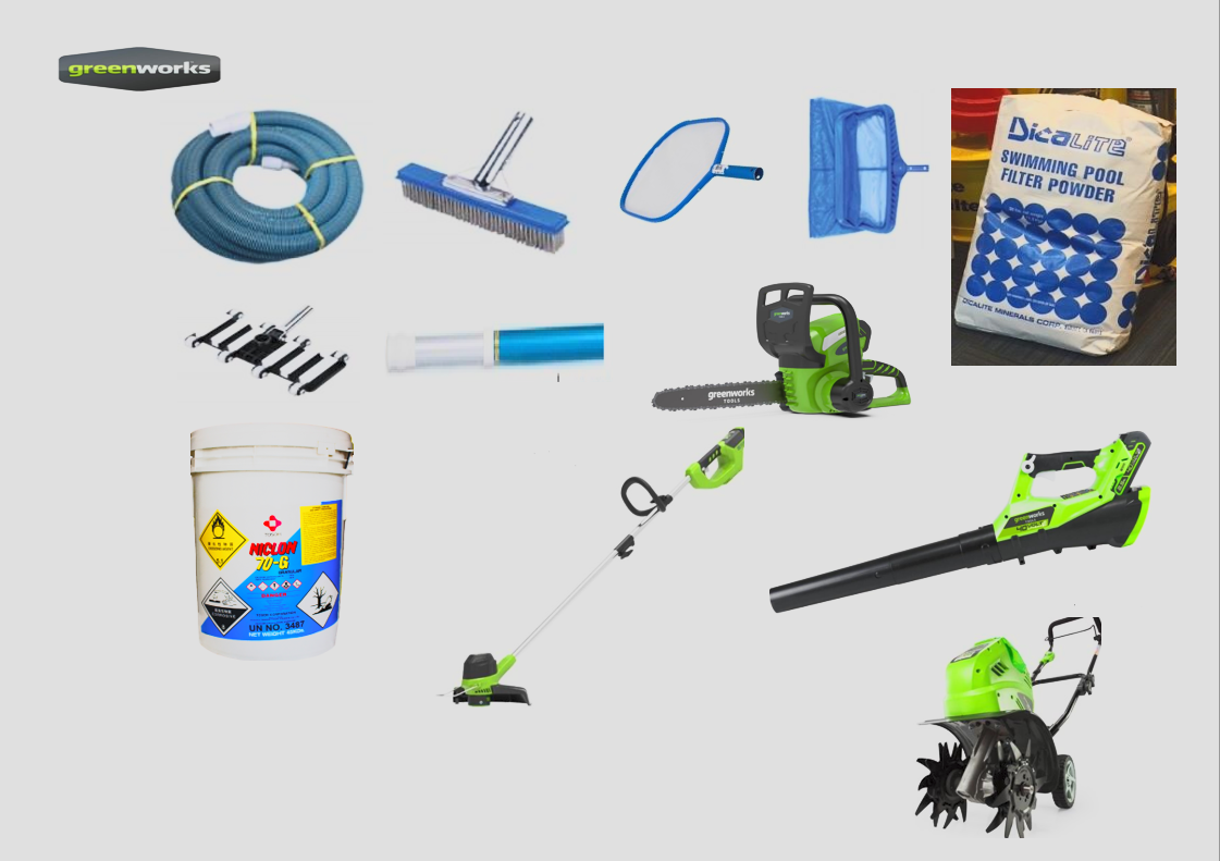 Greenworks& Swimming Pool Accessories